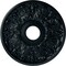 Ekena Millwork Apollo Ceiling Medallion (Fits Canopies up to 5 5/8"), 16 1/2"OD x 3 5/8"ID x 1 1/8"P, Night Shade CM16APNSF - alternate 1